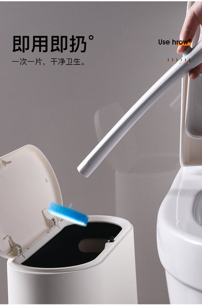 Disposable Toilet Brush Household No Dead Angle Toilet Brush Toilet Wall Hanging Toilet Cleaning Brush Toilet Artifact