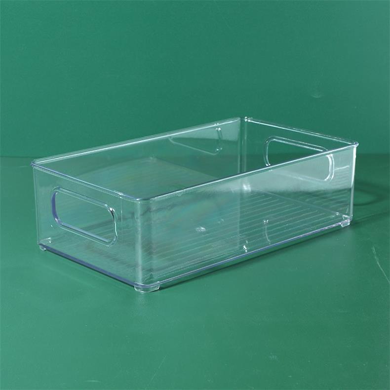 Food-Grade Storage Box, Acrylic Refrigerator Storage, Desktop Book Storage Box, Student Dormitory Sundries, Facial Mask Organization