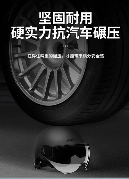 3C certified electric battery car helmet women's summer sun protection breathable helmet motorcycle riding helmet Four Seasons half helmet