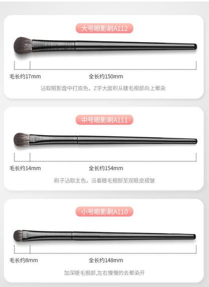 Eye shadow brush 6 piece set wholesale eye makeup lying silkworm eyeliner blade eye details eye set brush makeup brush beginners