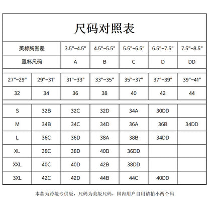 Cross-Border Bra Foreign Trade Women's Popular Seamless Wireless Comfortable Full-Cup Bra Amazon Hot Sale in Stock
