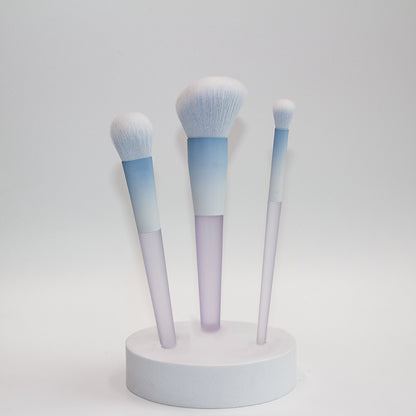 Chen Yuanyuan 10-Piece Makeup Brush Set, Blush Brush, Loose Powder Brush, Eye Shadow Brush, Nose Shadow Brush, Complete Set for Setting Makeup and Contouring