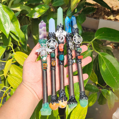 Source Factory Natural Crystal Crafts Harry Potter Magic Wand Decorations Gift Ornaments New Products