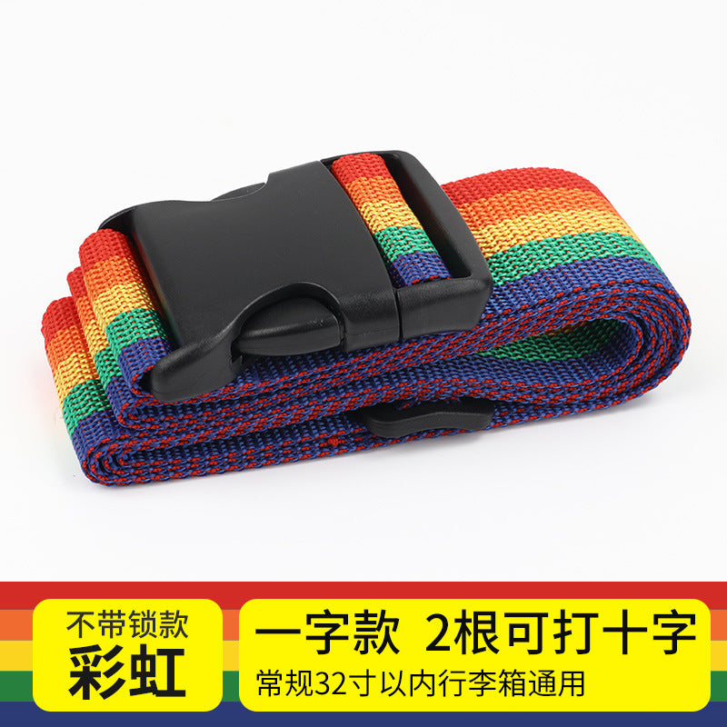Trunk strap cross packing belt safety fixing consignment travel box protection tightening reinforcement belt binding rope