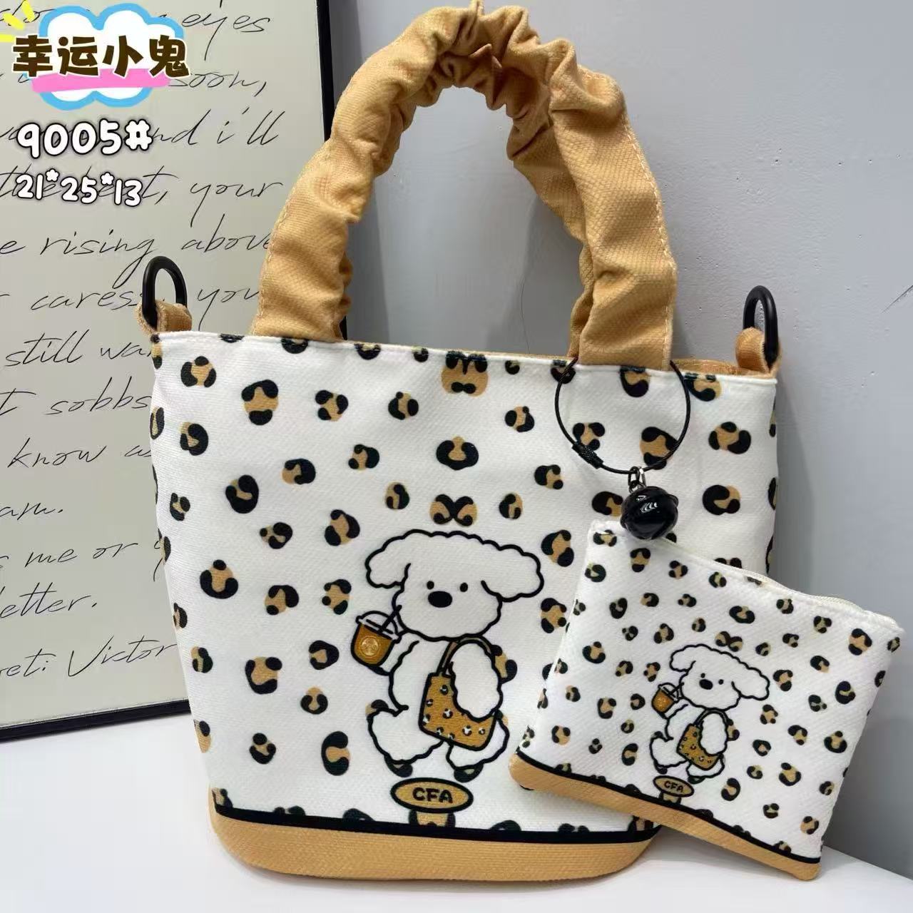 New Girls Handbag Storage Bag Cute Lunch Box Bag Handbag Mother Bag Korean Cartoon Bag Hand Bag