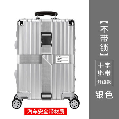 Trunk strap cross packing belt safety fixing consignment travel box protection tightening reinforcement belt binding rope