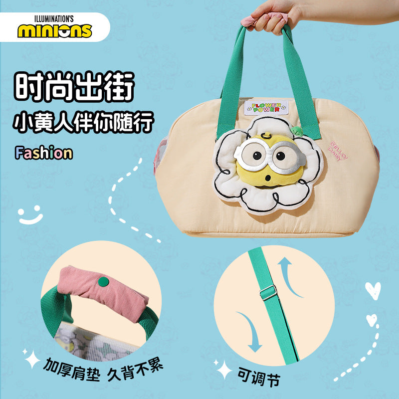 Minions Minion Pet Backpack Cat Outing Bag Pet Small and Medium-Sized Dog Outing Portable Dog Backpack