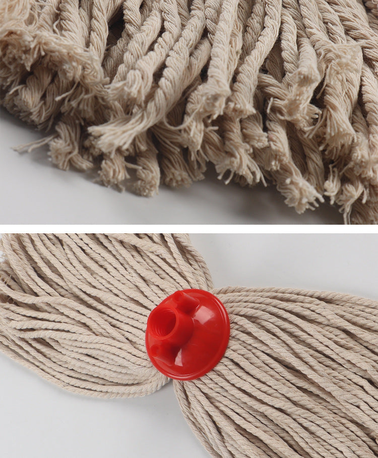 Factory supply 250g cotton mop head round head thread cotton mop various specifications cotton mop accessories