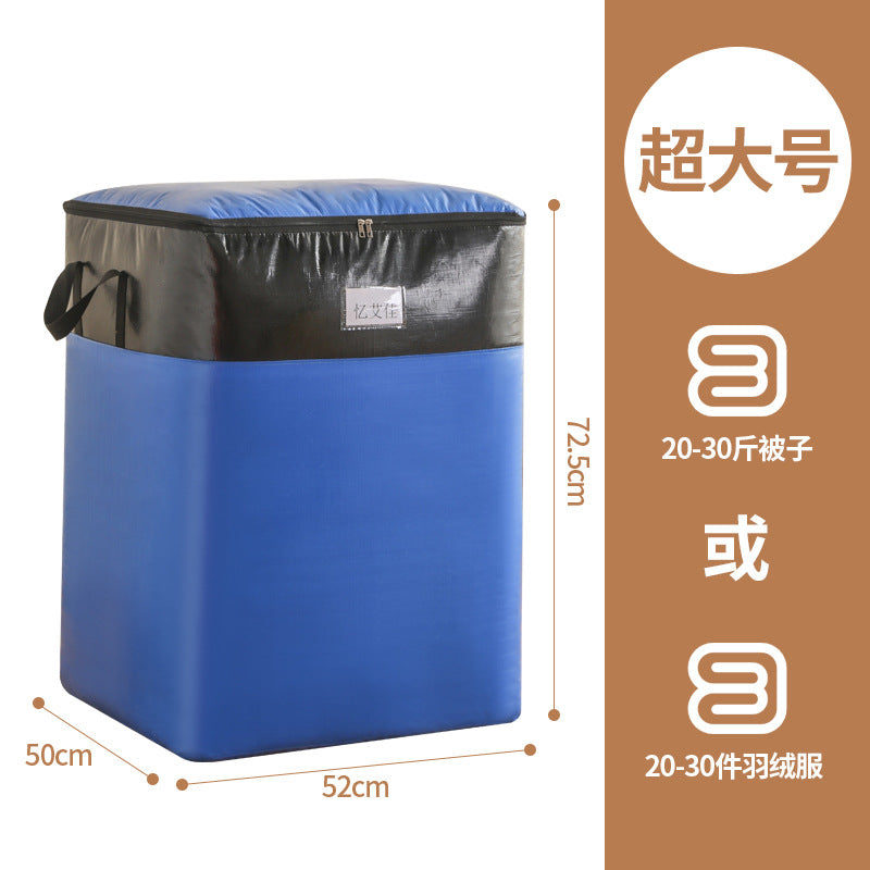 Large Capacity Moving Packing Thickened Storage Artifact Bag Luggage Clothes Fit Bag Snakeskin Bag Waterproof Quilt