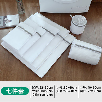 Manufacturer of Gray Laundry Bags for Home Use, Machine Washable Anti-Deformation Protective Wash Bags, Bra and Sweater Wash Bags, Mesh Bags, Wholesale Clothing