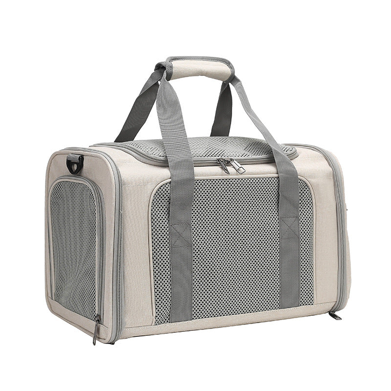 Cat Carrier for Outings, Sterilization, Portable, Large Capacity, Breathable, Cat Car Cage, Cat Cage, Dog Carrier, Handheld, Crossbody, Foldable Pet