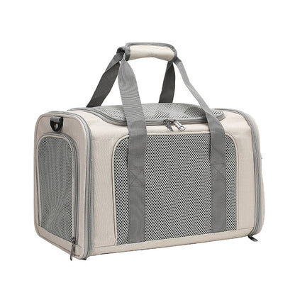 Cat Carrier for Outings, Sterilization, Portable, Large Capacity, Breathable, Cat Car Cage, Cat Cage, Dog Carrier, Handheld, Crossbody, Foldable Pet