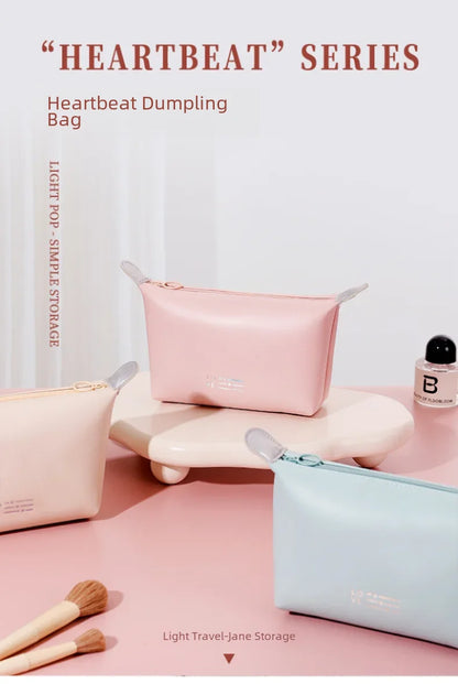 Beilian Fashion Cosmetic Bag Ins Style Pu Cosmetic Cosmetics Bag Travel Waterproof Satchel Toiletry Bag Wholesale Satchel