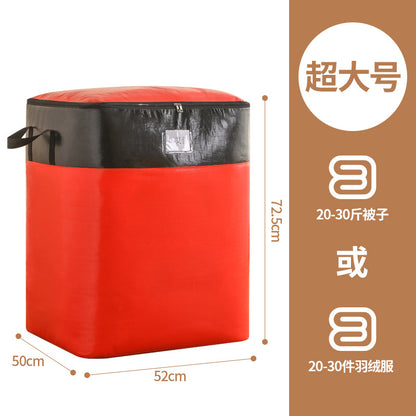 Large Capacity Moving Packing Thickened Storage Artifact Bag Luggage Clothes Fit Bag Snakeskin Bag Waterproof Quilt