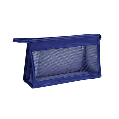 British Simple Toiletry Bag Waterproof and Convenient Hand-held Cosmetic Bag for Business Travel Carry-on Skin Care Products Storage Cosmetic Bag