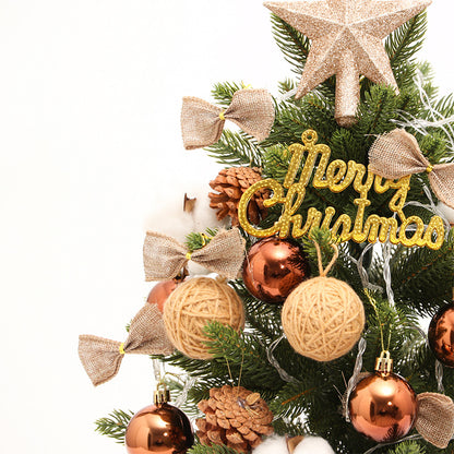 Christmas tree pe mini Christmas tree 45cm desktop Christmas tree set decoration christmas tree