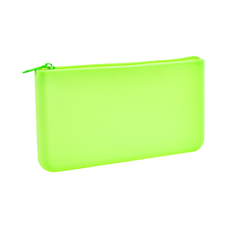 Silicone Travel Data Cable Clutch Bag for Storing Mobile Phones, Earphones, Makeup Brushes, and Cosmetics, Ins-Style Foreign Trade