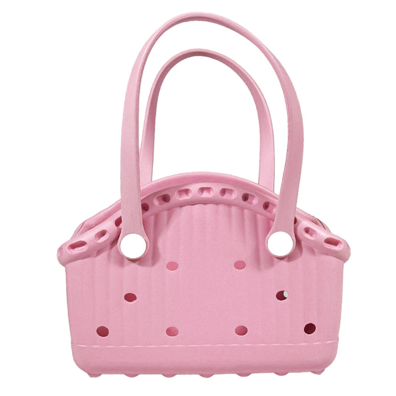 New Portable Eva Pet Bag Beach Bag Vegetable Basket Hole Bag Eva Printed Pet Car Storage Anti-Hole
