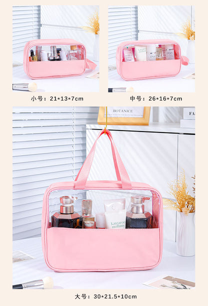 High-End Portable Travel Large-Capacity Toiletry and Makeup Storage Bag, Large-Capacity, High-Looking, Light Luxury Makeup Bag