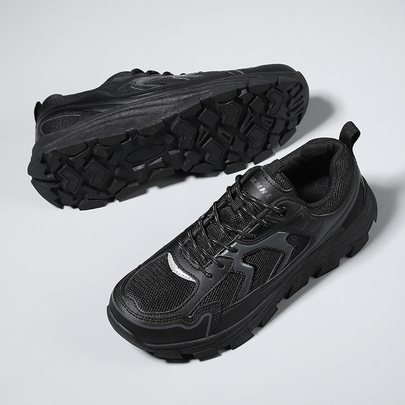 Cross-Border Recommendation for Autumn and Winter Men's Low-Top Outdoor Mountaineering and Hiking Sports Shoes, Men's Non-Slip and Wear-Resistant Work Boots