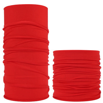 Solid Color Outdoor Turban Riding Flying Scarf Varied Magic Turban Men's and Women's Sunscreen Windproof Scarf Headgear Neck Sleeve Hair Band
