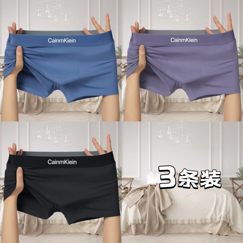 1-3 wholesale generation men's underwear light luxury comfortable breathable boxers breathable boxers cotton youth pants