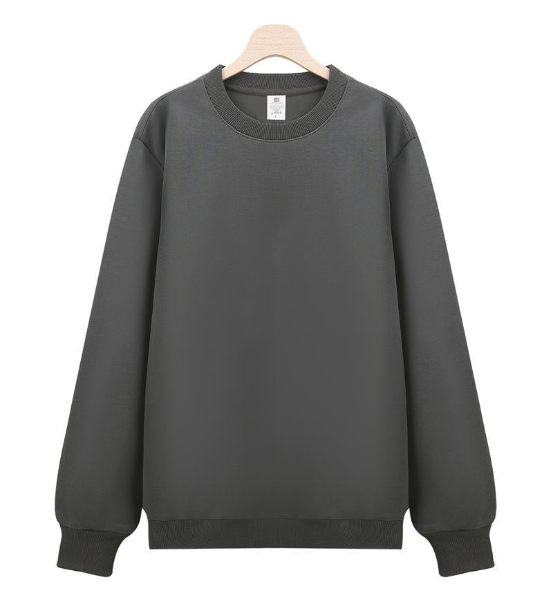 Cross-Border Heavy Sweatshirt with Logo Printed on It, Group Annual Meeting Cultural Shirt, Advertising Shirt Design, Velvet Round Neck Sweatshirt, Work Clothes