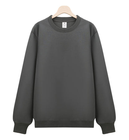 Cross-Border Heavy Sweatshirt with Logo Printed on It, Group Annual Meeting Cultural Shirt, Advertising Shirt Design, Velvet Round Neck Sweatshirt, Work Clothes