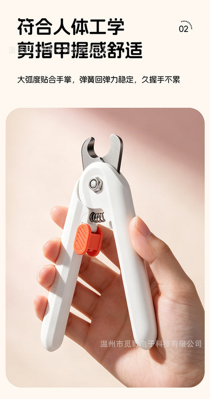 Cross-Border Two-In-One Pet Nail Clippers, Cat Claw Nail Trimmers, Nail Files, Nail Grinders, Pet Supplies