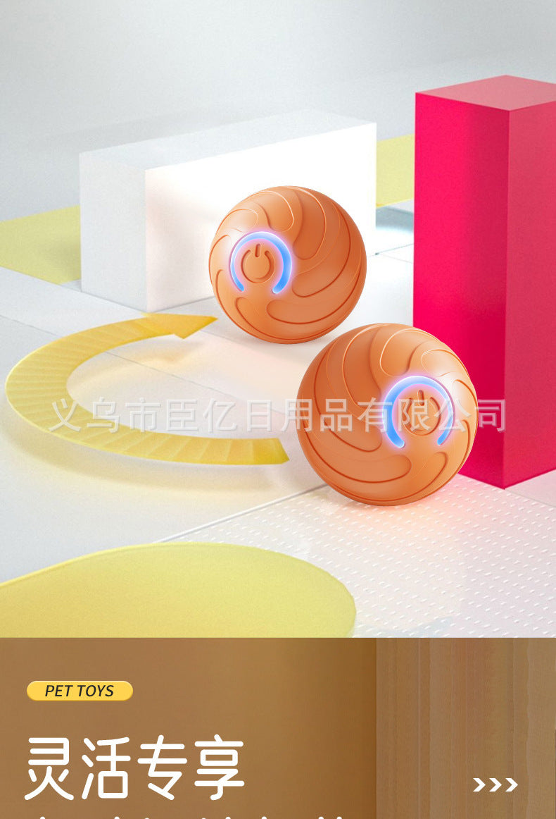 Cross-Border Cat Teaser Ball Pet Toy Ball Dog and Cat Self-Entertainment Boredom-Relief Gadget Pet Toy Cat Toy Pet Supplies