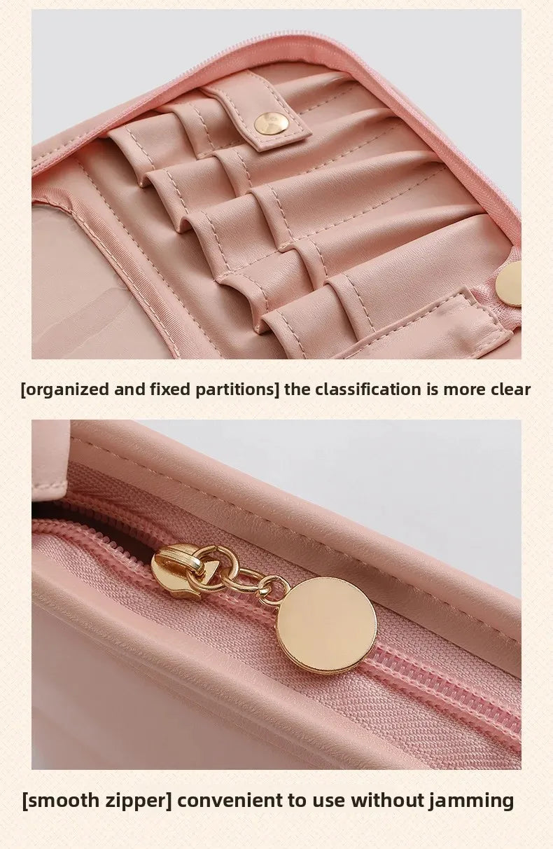 Beilian Makeup Brush Bag Handheld Large Capacity Makeup Brush Storage Bag Portable Tattoo Artist Tool Eyebrow Pencil Bag Wholesale