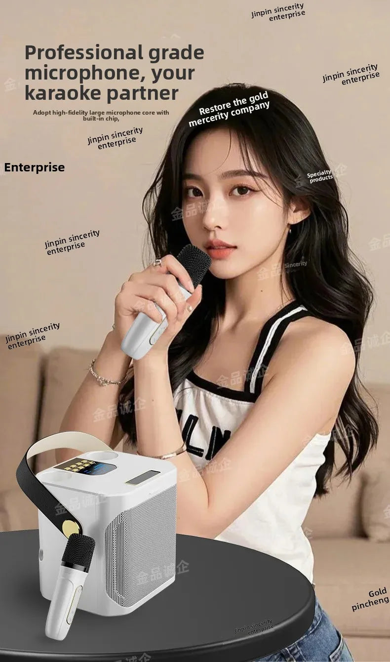 Cross-Border S882 Outdoor Karaoke Bluetooth Speaker High Volume Ys203 Home Wireless Microphone All-In-One Small Speaker