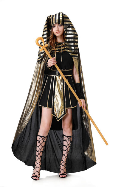 Adult Couple Cleopatra Goddess Pharaoh Masquerade Party Clothes cosplay Halloween Costumes