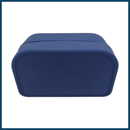 Factory Processing Travel Cosmetic Brush Bag Storage Wash Bag Logo Data Cable Travel Large Capacity Silicone Storage Bag