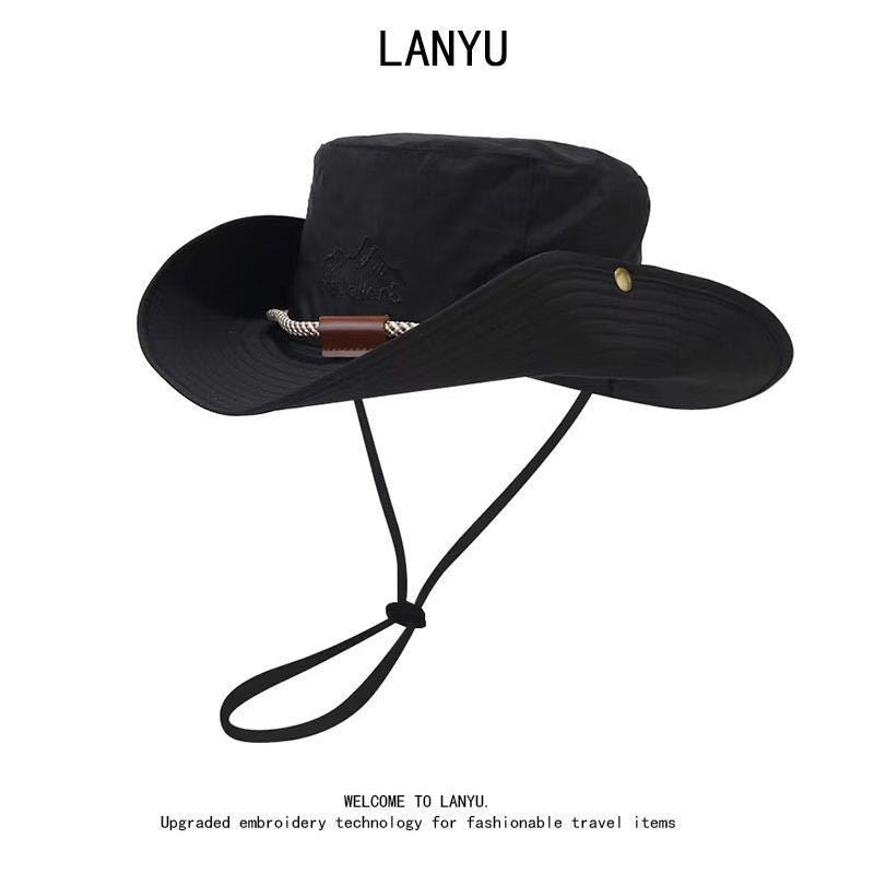 Fishing hat men's sun protection sun hat mountaineering hat men's summer UV protection sun hat summer fisherman hat