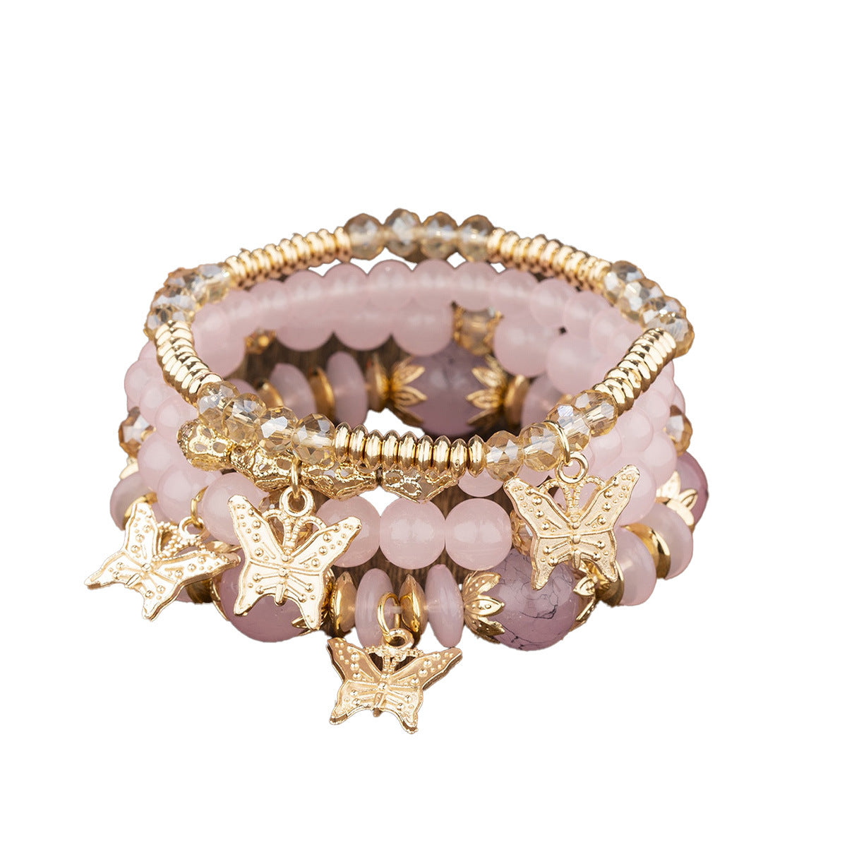 European and American Cross-Border Hot-Selling New Bohemian Bracelets Creative Tassel Multi-Layer Beaded Bracelets Fashion Jewelry