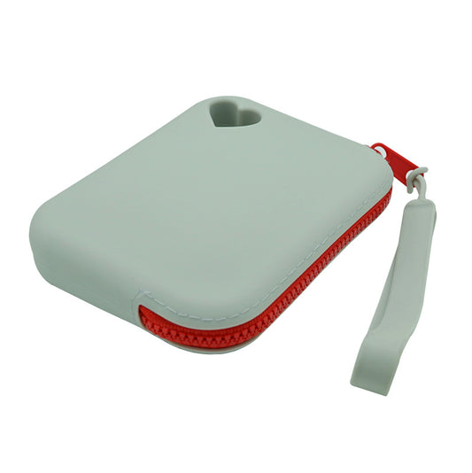in stock new silicone coin purse key card storage bag waterproof and dustproof storage bag pet snack bag