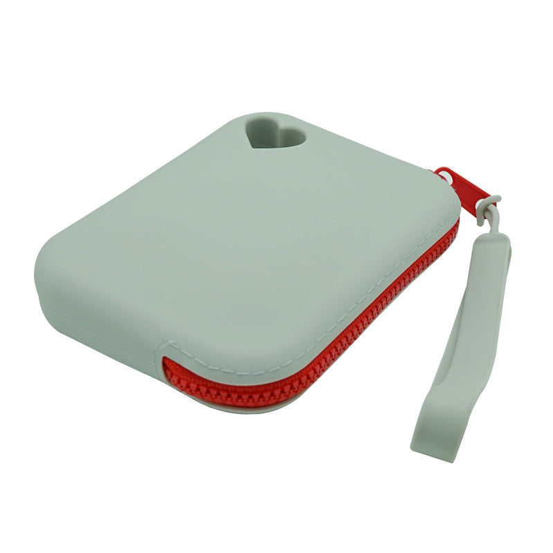 Multi-purpose new silicone storage bag portable key waterproof and dustproof bag data storage bag pet snack bag