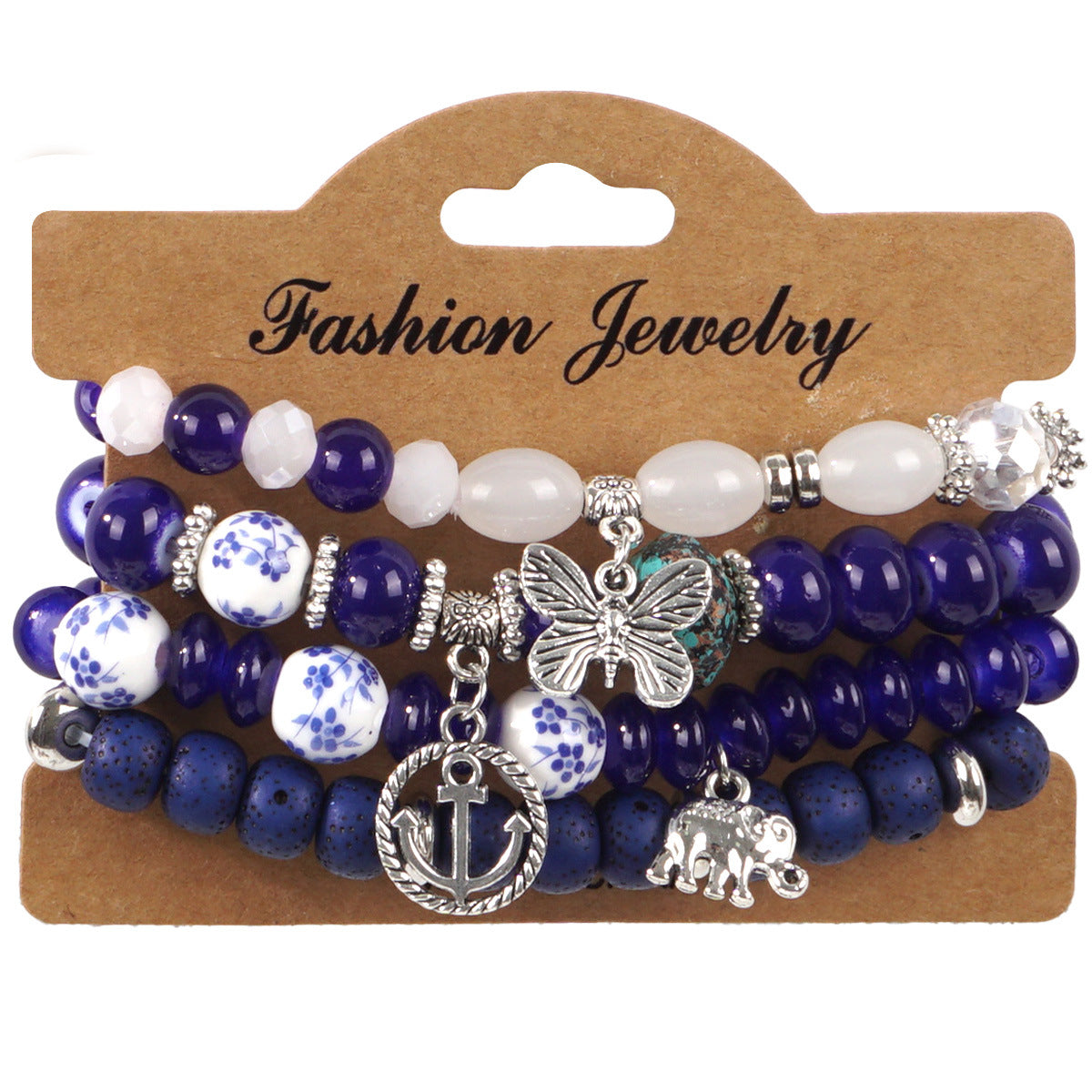 European and American Cross-Border Hot-Selling New Bohemian Bracelets Creative Tassel Multi-Layer Beaded Bracelets Fashion Jewelry
