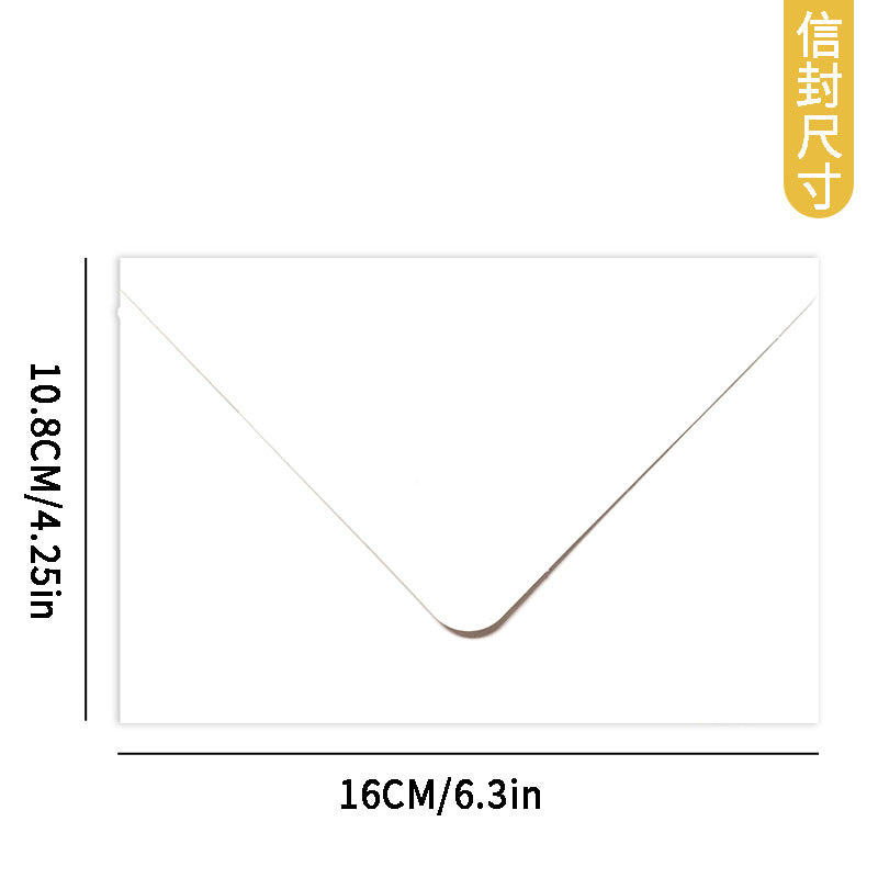 Cross-Border Amazon New Creative Ins Style Christmas Greeting Card Export Export Blessing Christmas Card Envelope Cover