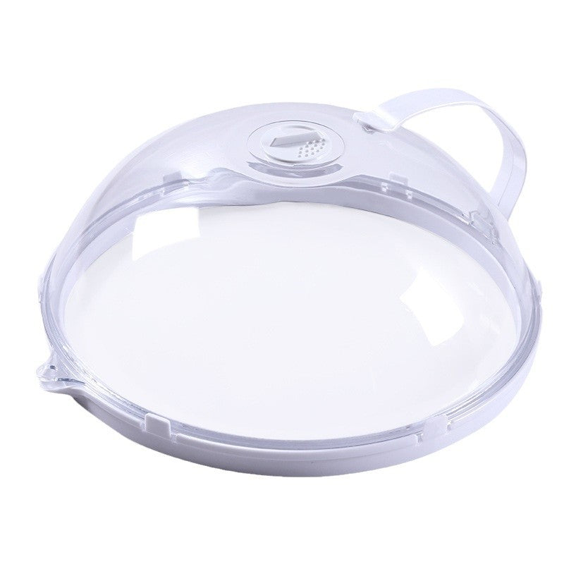 Microwave Oven Splash Cover High Temperature Resistant Bowl Cover Household Food Grade Plastic Heating Cover Special Hot Vegetable Cover for Fresh Keeping