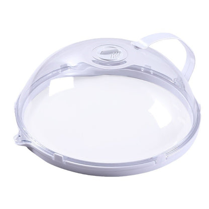 Microwave Oven Splash Cover High Temperature Resistant Bowl Cover Household Food Grade Plastic Heating Cover Special Hot Vegetable Cover for Fresh Keeping