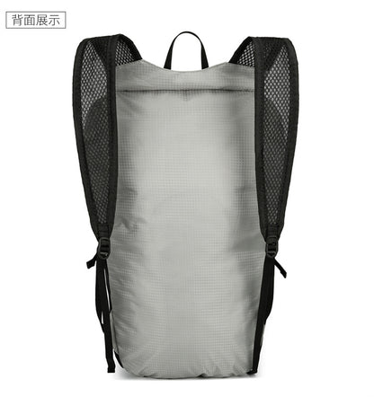 Cross-Border Outdoor Folding Backpack Waterproof Mountaineering Bag Backpack Folding Bag Outdoor Large Capacity Travel Backpack