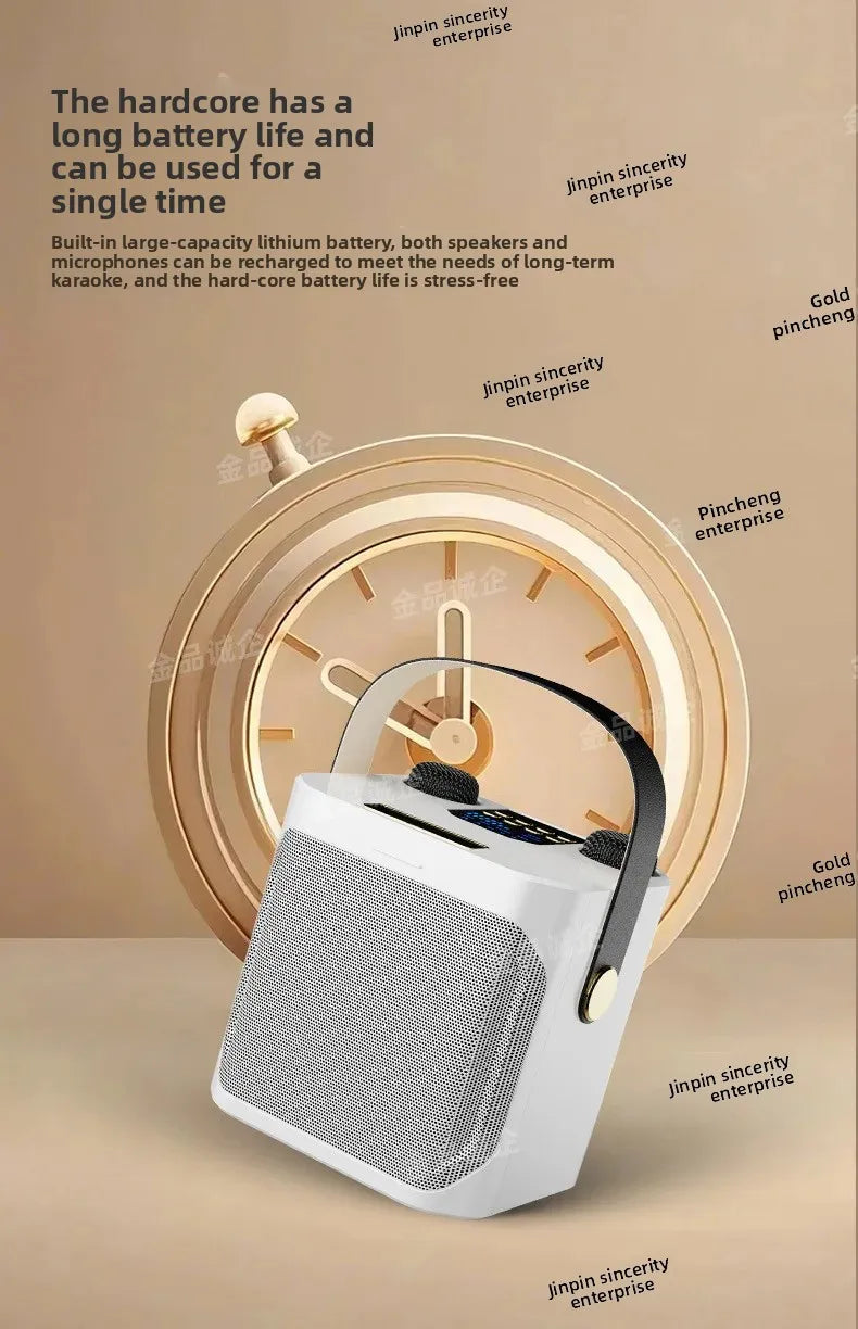 Cross-Border S882 Outdoor Karaoke Bluetooth Speaker High Volume Ys203 Home Wireless Microphone All-In-One Small Speaker