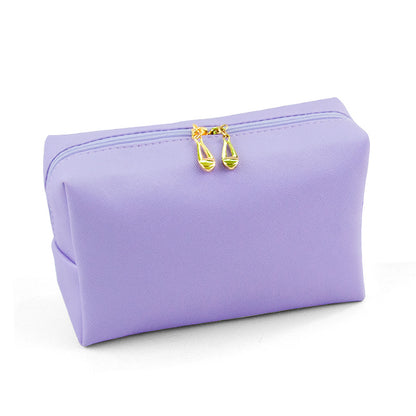 Cross-Border Popular Dopamine Makeup Bag, Portable Travel Toiletry Storage Bag, Clutch Bag, Waterproof Makeup Storage Bag