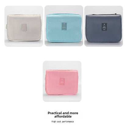 Light luxury ins style waterproof portable cosmetic bag simple clothing Travel large capacity toiletries storage bag wholesale