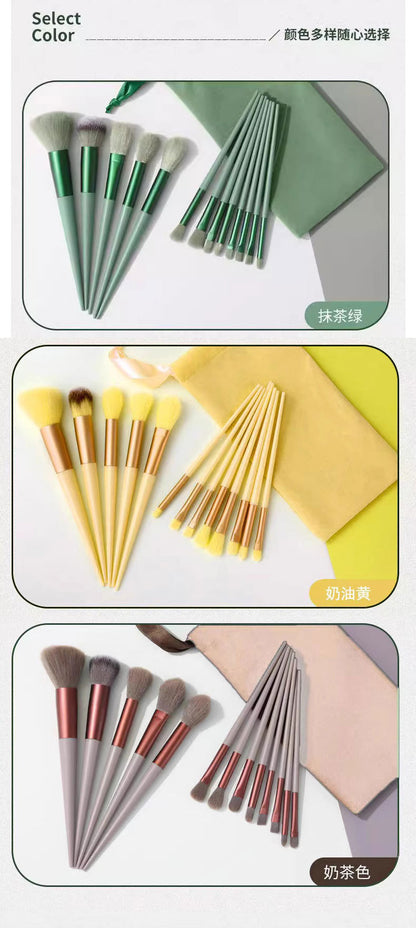 Makeup Brush suit High Sense 13 Set of Three Brush Super Soft Wool Eyeliner Brush Beauty Makeup Tools Makeup Brush Set Brush