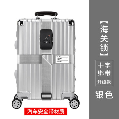 Trunk strap cross packing belt safety fixing consignment travel box protection tightening reinforcement belt binding rope