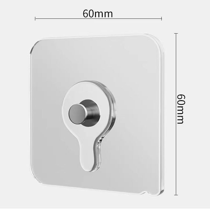 Popular Foreign Trade Traceless Adhesive Hooks, No-Drill Hooks for Hanging Picture Frames, Tiles, Wall Nails, Wall-Mounted Adhesive Hooks, No-Nail Screws