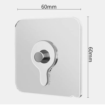 Popular Foreign Trade Traceless Adhesive Hooks, No-Drill Hooks for Hanging Picture Frames, Tiles, Wall Nails, Wall-Mounted Adhesive Hooks, No-Nail Screws
